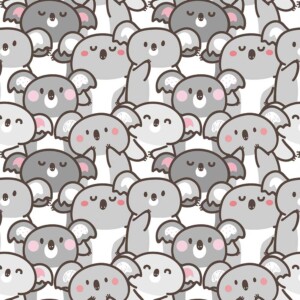 Koala Peel and Stick Wallpaper