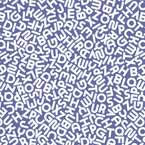 Bold Letters Stick Wallpaper