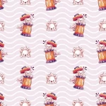 Funny Baby Bears Peel and Stick Wallpaper