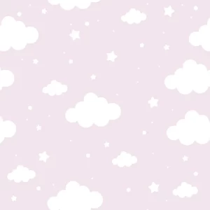 Cloud Pattern Stick Wallpaper