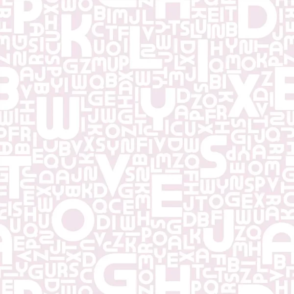 Pink Letter Pattern