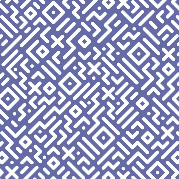 Maze and Squares Stick Wallpaper